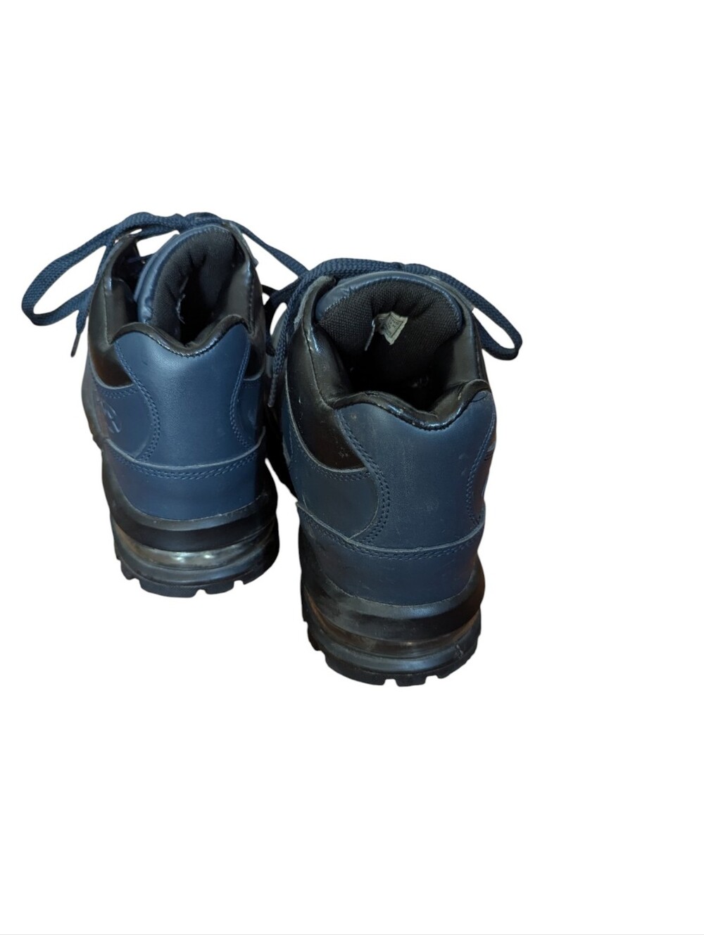 Mountain Gear Leather D-Day 2 Blue Hiking Rugged Outdoor Cushioned Boots Sz 12 - Picture 5 of 11
